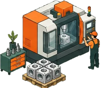 CNC machining centre