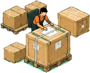 Packing station